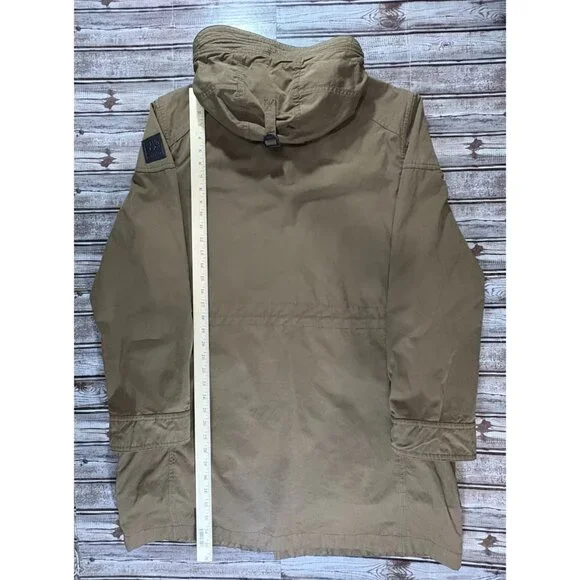 Belstaff England canvas oldham cover Parka coat size L color Beige - Picture 2 of 7